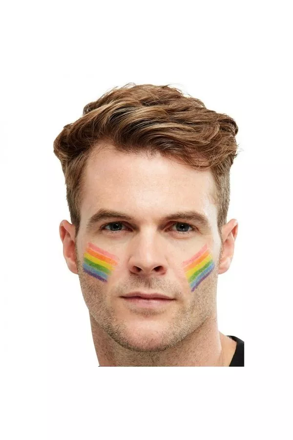 Smiffys Bâton De Maquillage Arc-en-ciel 1 Smiffys Bâton De Maquillage Arc-en-ciel