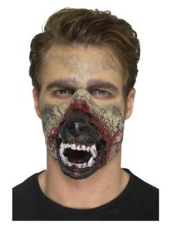 Smiffys Bouche De Loup-garou (prothèse En Mousse Latex Avec Adhésif) -WIDMANN Soldes bouche de loup garou prothese en mousse latex avec adhesif 3