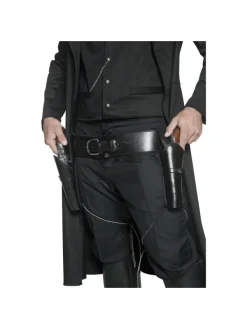 Smiffys Ceinture Double Holster Bandit Arme Western