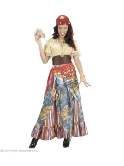 WIDMANN Ceinture/Foulard Pour Danse Orientale Rouge Avec Pièces Or -WIDMANN Soldes ceinture foulard pour danse orientale rouge avec pieces or 2