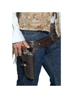 Smiffys Ceinture Holster Simple Bandit Armé Western