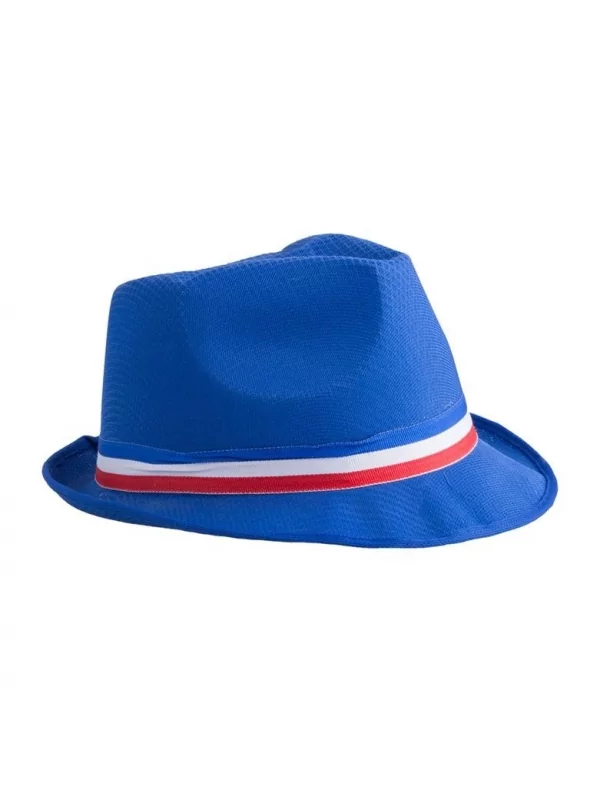 ESPA - Funny Fashion Chapeau Bleu Avec Ruban Bleu, Blanc, Rouge - France 1 ESPA - Funny Fashion Chapeau Bleu Avec Ruban Bleu, Blanc, Rouge - France