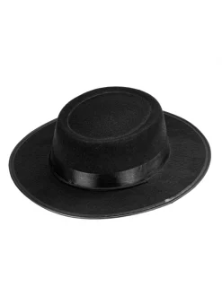 WIDMANN Chapeau Gaucho Noir En Feutre Adulte