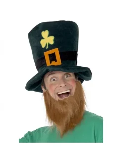 Smiffys Chapeau Leprechaun + Barbe