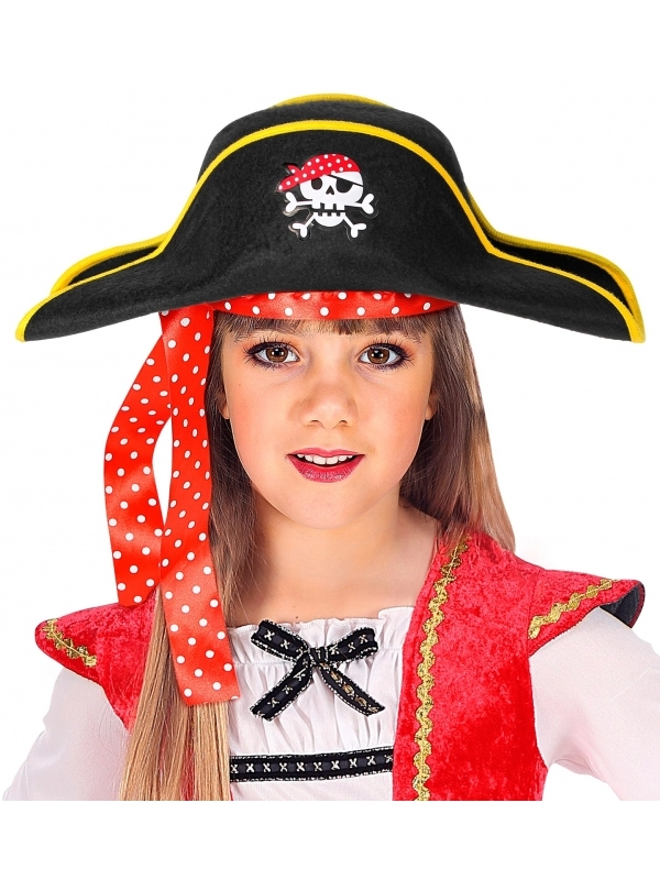 Chapeau Pirate Enfant Avec Bandana 2 Chapeau Pirate Enfant Avec Bandana – Image 2