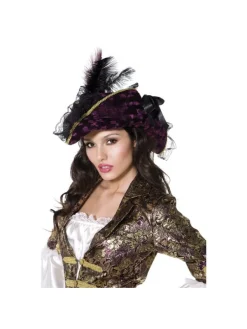 Smiffys Chapeau Pirate Femme -WIDMANN Soldes chapeau pirate femme 1