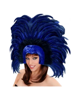 WIDMANN Coiffe Brésilienne à Plumes - Spectacles Et Samba -WIDMANN Soldes coiffe bresilienne a plumes spectacles et samba 2