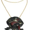 Collier De Pirate Avec Chaine Et Pendentif