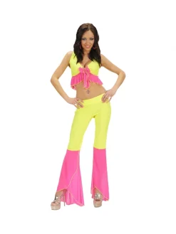 WIDMANN Costume Danseuse Brésilienne (top Et Pantalon, 2 Couleurs Au Choix)