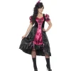 Smiffys Costume Danseuse De Saloon Grandes Tailles (robe Et Barrette Avec Plumes)