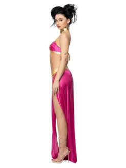 Smiffys Costume De Danseuse Orientale Sexy Rose Et Doré -WIDMANN Soldes costume de danseuse orientale sexy rose et dore 2
