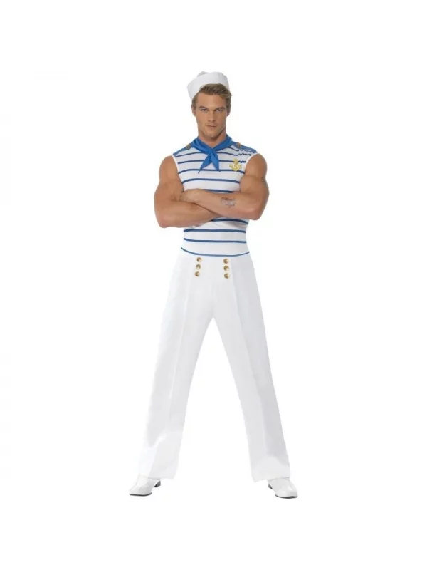 Smiffys Costume Homme Marin Sexy 1 Smiffys Costume Homme Marin Sexy