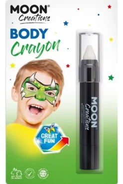 Smiffys Crayon Body Painting Moon Blanc, 3,5g
