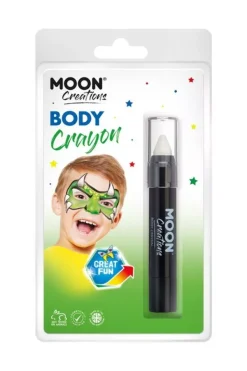 Smiffys Crayon Body Painting Moon Blanc, 3,5g 7 Smiffys Crayon Body Painting Moon Blanc, 3,5g -WIDMANN Soldes crayon body painting moon blanc 35g 3