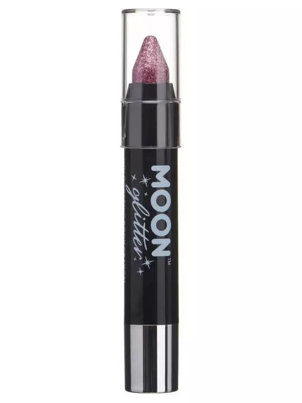Smiffys Crayon Pour Le Corps à Paillettes Holographiques Rose – Moon Glitter, 3,5g 1 Smiffys Crayon Pour Le Corps à Paillettes Holographiques Rose – Moon Glitter, 3,5g