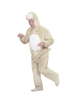 WIDMANN Déguisement Agneau En Peluche Beige Adulte -WIDMANN Soldes deguisement agneau en peluche beige adulte 1 3