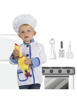 Déguisement Bébé Chef Cuisinier (veste & Toque)