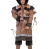Déguisement Chasseur Esquimau Homme (manteau Avec Capuche Et Surbottes)