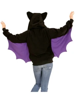 WIDMANN Déguisement Chauve-Souris Avec Ailes Et Capuche - Du S Au XL -WIDMANN Soldes deguisement chauve souris avec ailes et capuche du s au xl 2