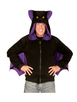 WIDMANN Déguisement Chauve-Souris Avec Ailes Et Capuche - Du S Au XL -WIDMANN Soldes deguisement chauve souris avec ailes et capuche du s au xl 3