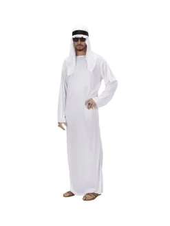 WIDMANN Déguisement Cheikh Arabe Homme (tunique, Couvre-chef) 4 WIDMANN Déguisement Cheikh Arabe Homme (tunique, Couvre-chef) -WIDMANN Soldes deguisement cheikh arabe homme tunique couvre chef 1