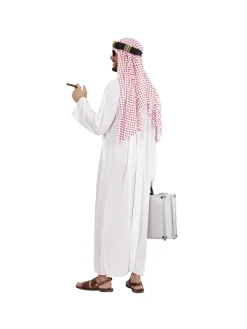 WIDMANN Déguisement Cheikh Arabe (tunique, Couvre-chef) Du S Au XXL -WIDMANN Soldes deguisement cheikh arabe tunique couvre chef du s au xxl 2