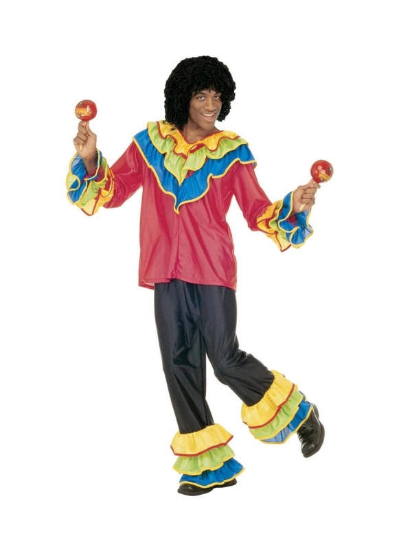 WIDMANN Déguisement Danseur Brésilien Homme (chemise Et Pantalon) 1 WIDMANN Déguisement Danseur Brésilien Homme (chemise Et Pantalon)
