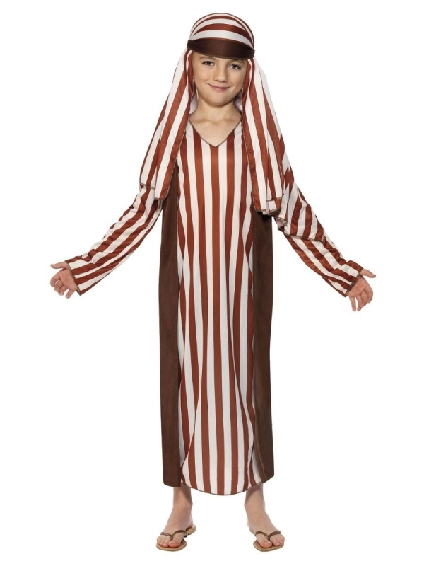 Smiffys Déguisement De Berger Enfant (robe Et Coiffe) 1 Smiffys Déguisement De Berger Enfant (robe Et Coiffe)