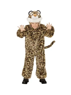 WIDMANN Déguisement De Léopard Enfant (combinaison à Capuche Et Masque)