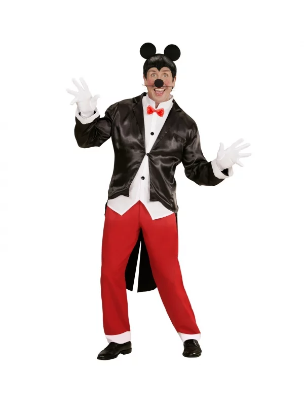WIDMANN Déguisement De Monsieur Souris Rouge & Noir 1 WIDMANN Déguisement De Monsieur Souris Rouge & Noir