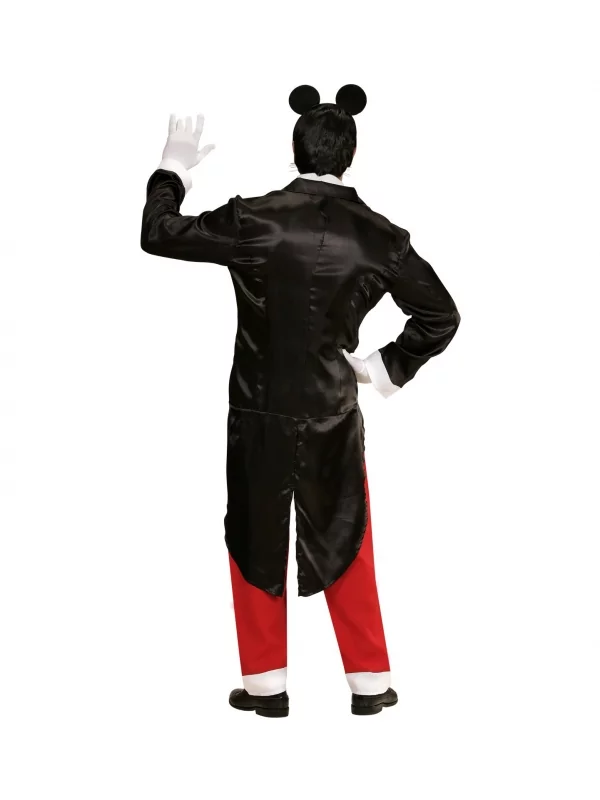 WIDMANN Déguisement De Monsieur Souris Rouge & Noir 2 WIDMANN Déguisement De Monsieur Souris Rouge & Noir – Image 2