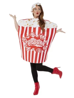 Smiffys Déguisement De Popcorn (tabard Et Chapeau- Adulte) 3 Smiffys Déguisement De Popcorn (tabard Et Chapeau- Adulte) -WIDMANN Soldes deguisement de popcorn tabard et chapeau adulte 1