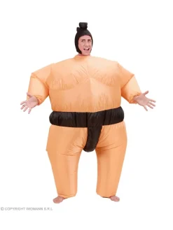 WIDMANN Déguisement De Sumo Adulte, Gonflable Avec Ventilateur -WIDMANN Soldes deguisement de sumo adulte gonflable avec ventilateur 1