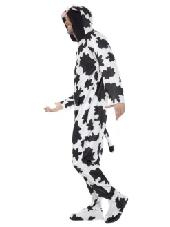 Smiffys Déguisement De Vache Noir Et Blanc Adulte Avec Capuche -WIDMANN Soldes deguisement de vache noir et blanc adulte avec capuche 3