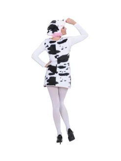 WIDMANN Déguisement De Vache Rigolote Femme Avec Robe Et Chapeau -WIDMANN Soldes deguisement de vache rigolote femme avec robe et chapeau 2