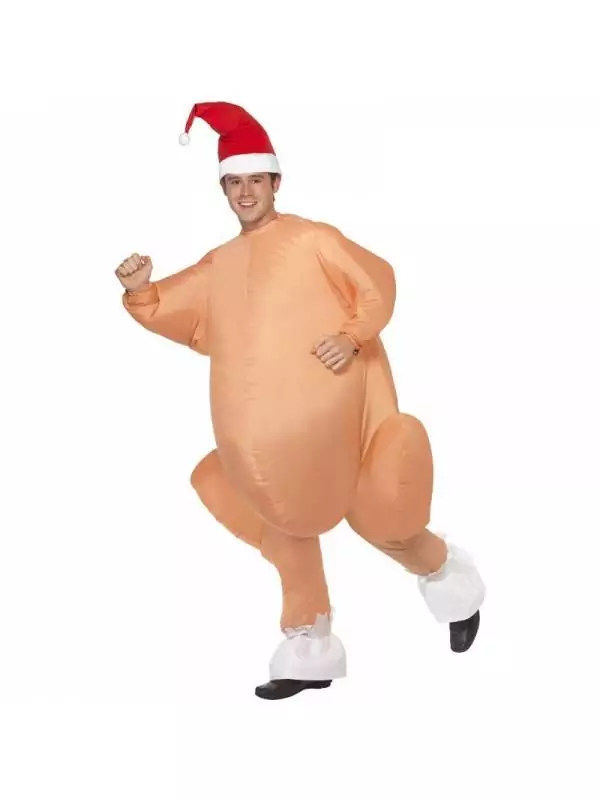 Smiffys Déguisement Dinde De Noël Gonflable 1 Smiffys Déguisement Dinde De Noël Gonflable