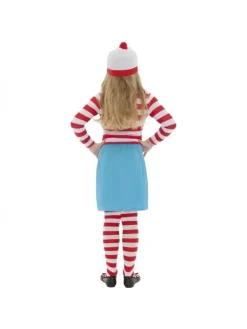 Smiffys Déguisement Enfant Wenda Où Est Charlie ? (bonnet, Haut, Jupe, Lunettes Et Collants) -WIDMANN Soldes deguisement enfant wenda ou est charlie bonnet haut jupe lunettes et collants 2