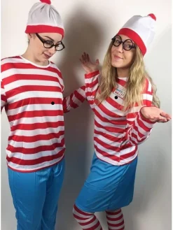 Smiffys Déguisement Enfant Wenda Où Est Charlie ? (bonnet, Haut, Jupe, Lunettes Et Collants) -WIDMANN Soldes deguisement enfant wenda ou est charlie bonnet haut jupe lunettes et collants 3