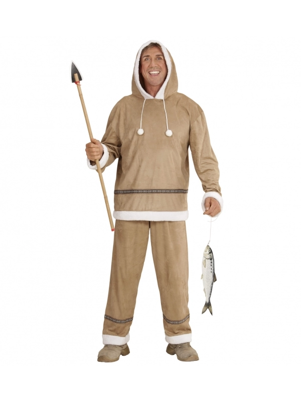 WIDMANN Déguisement Esquimau Femme Avec Couvre Bottes Et Moufles 4 WIDMANN Déguisement Esquimau Femme Avec Couvre Bottes Et Moufles – Image 4