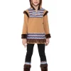Smiffys Déguisement Esquimau Garçon (haut Avec Capuche Et Couvre-bottes)