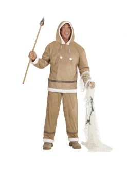 WIDMANN Déguisement Esquimau Homme Manteau à Capuche Et Pantalon)