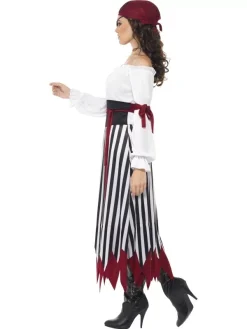 Smiffys Déguisement Femme Pirate (robe Longue & Bandana) -WIDMANN Soldes deguisement femme pirate robe longue bandana 1