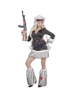 WIDMANN Déguisement Femme Russe, NIKITA (robe, Chapeau, Jambières) -WIDMANN Soldes deguisement femme russe nikita robe chapeau jambieres 3