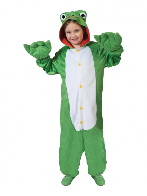 ESPA - Funny Fashion Déguisement Grenouille Enfant Avec Gants 1 ESPA - Funny Fashion Déguisement Grenouille Enfant Avec Gants
