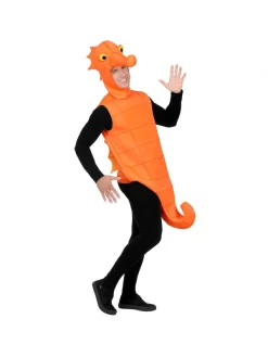 WIDMANN Déguisement Hippocampe Orange Pour Adulte 4 WIDMANN Déguisement Hippocampe Orange Pour Adulte -WIDMANN Soldes deguisement hippocampe orange pour adulte 1 1