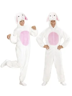 WIDMANN Déguisement Lapin En Peluche Blanc Adulte