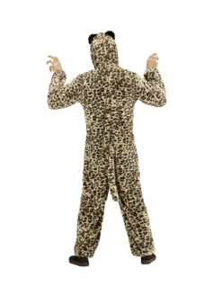 WIDMANN Déguisement Léopard Adulte En Peluche (combinaison à Capuche Avec Masque) -WIDMANN Soldes deguisement leopard adulte en peluche combinaison a capuche avec masque 2