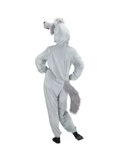 WIDMANN Déguisement Loup Adulte Mixte ( Combinaison à Capuche Avec Masque) -WIDMANN Soldes deguisement loup adulte mixte combinaison a capuche avec masque 1