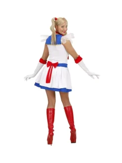 WIDMANN Déguisement Manga Femme (robe, Gants, Collier) -WIDMANN Soldes deguisement manga femme robe gants collier 1