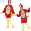 WIDMANN Déguisement Oiseau Rouge Adulte En Peluche